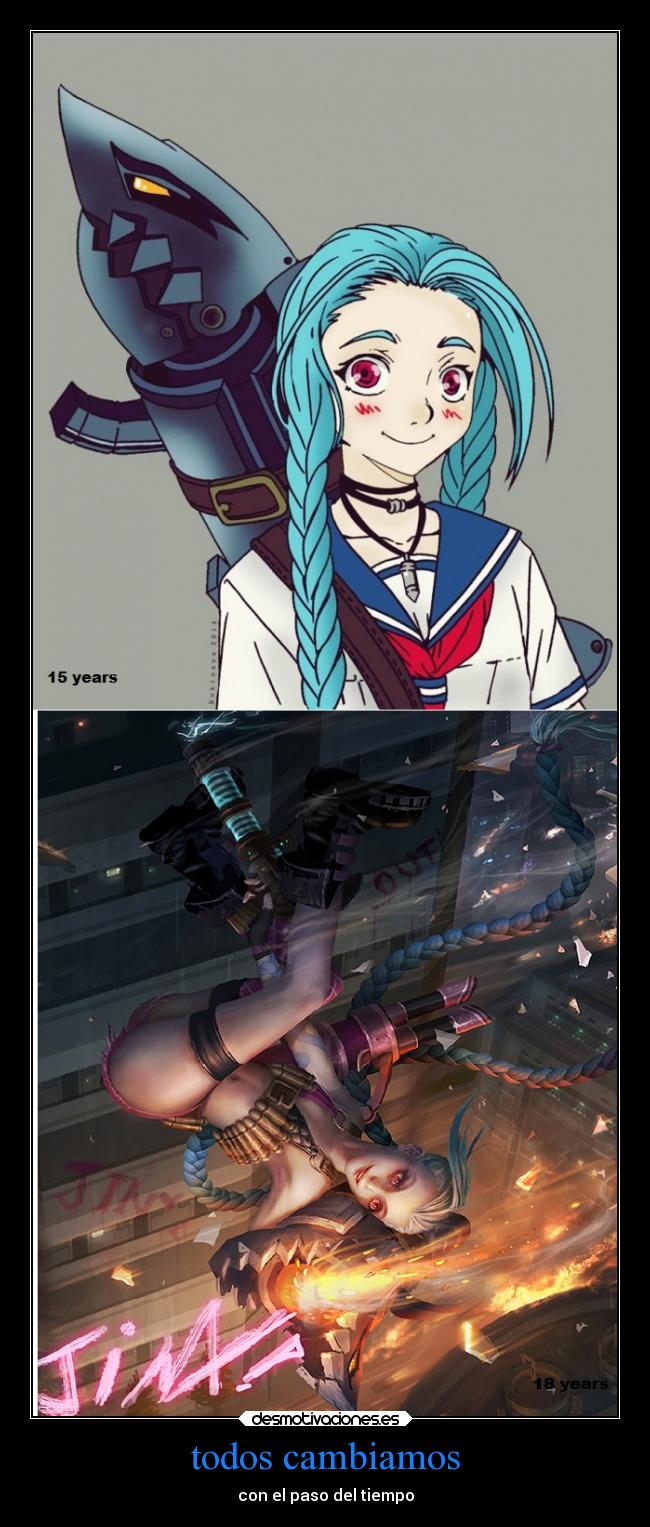 todos cambiamos - con el paso del tiempo