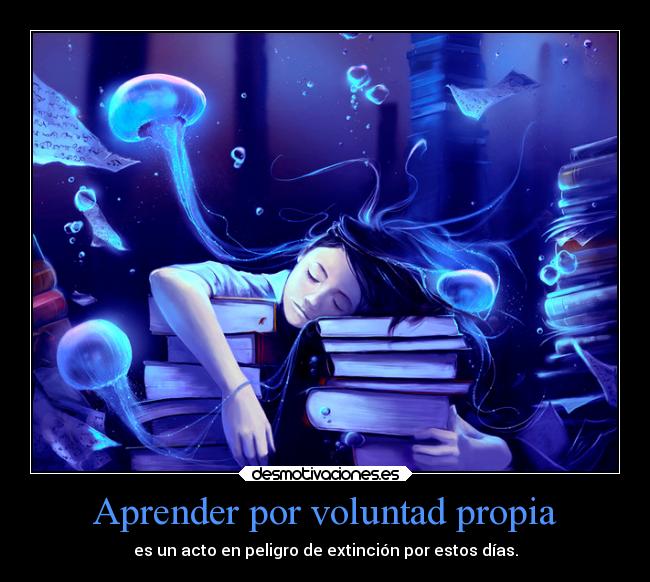 Aprender por voluntad propia -
