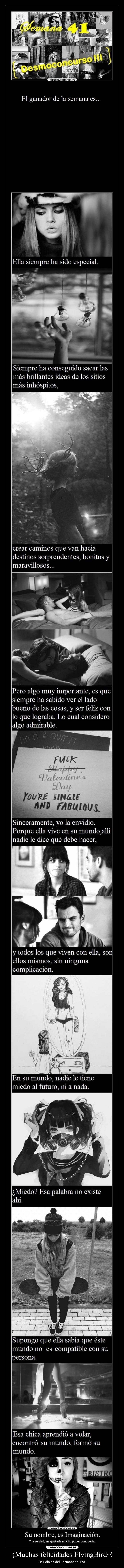 ¡Muchas felicidades FlyingBird~! - IIIª Edición del Desmoconcurso.