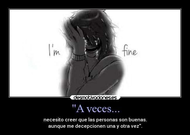 A veces... - 