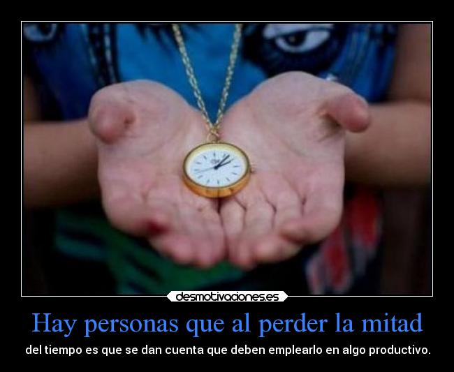 Hay personas que al perder la mitad -