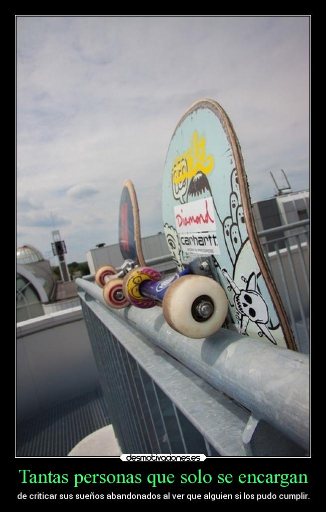 Tantas personas que solo se encargan - 