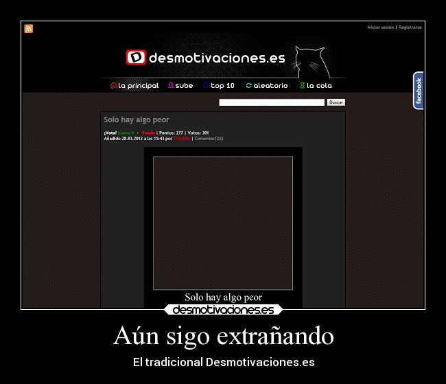 Aún sigo extrañando -