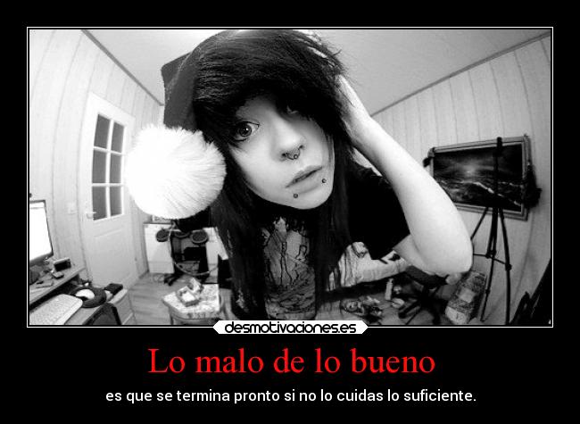 Lo malo de lo bueno - 