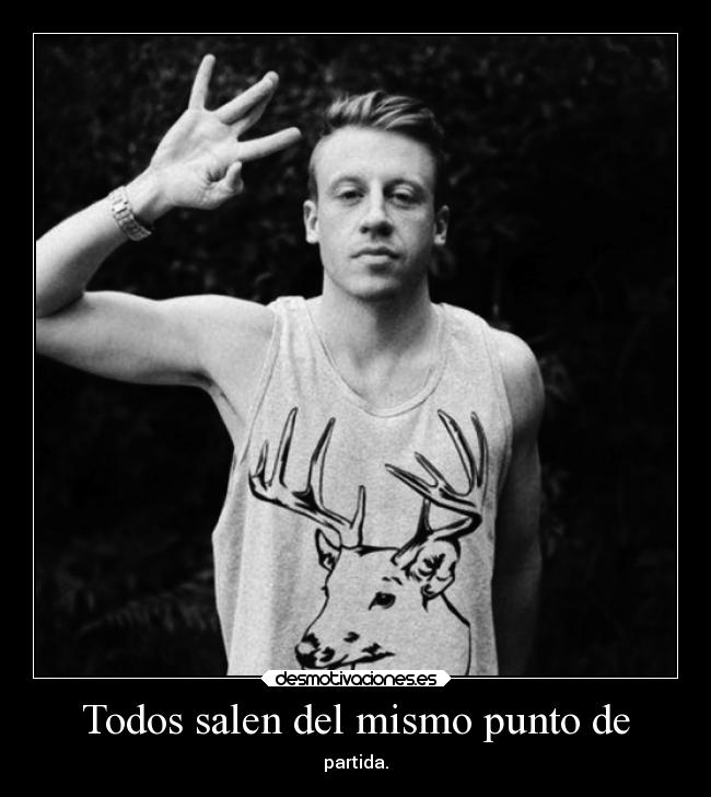 Todos salen del mismo punto de -