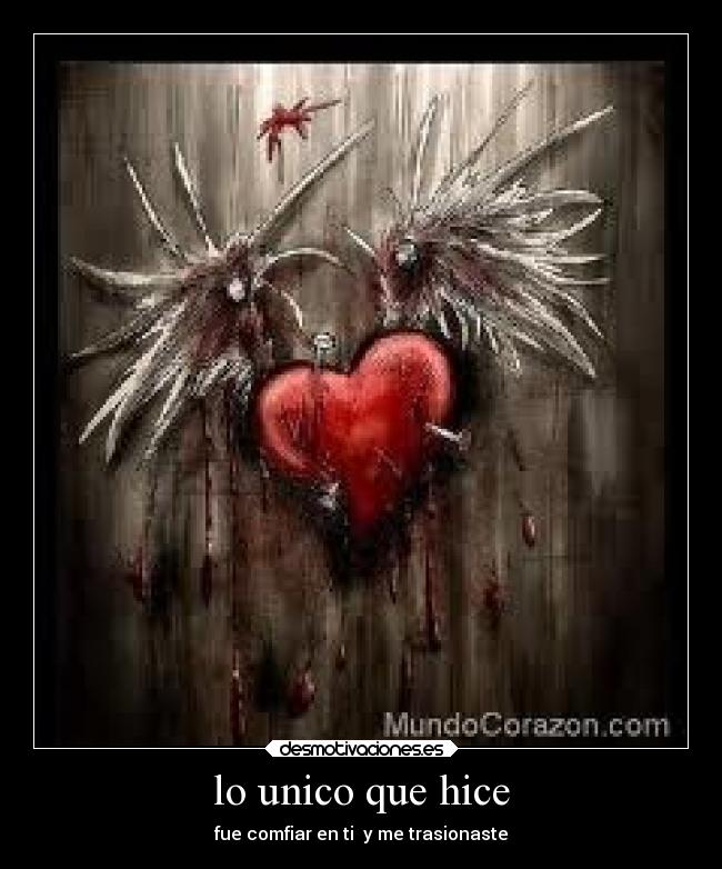 carteles destino desamor corazon confianza amor desmotivaciones