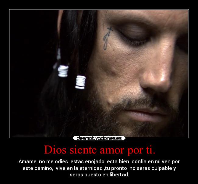 Dios siente amor por ti. -