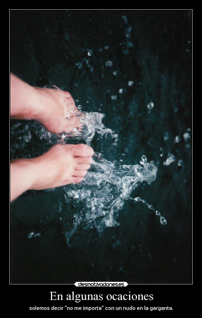 En algunas ocaciones - 