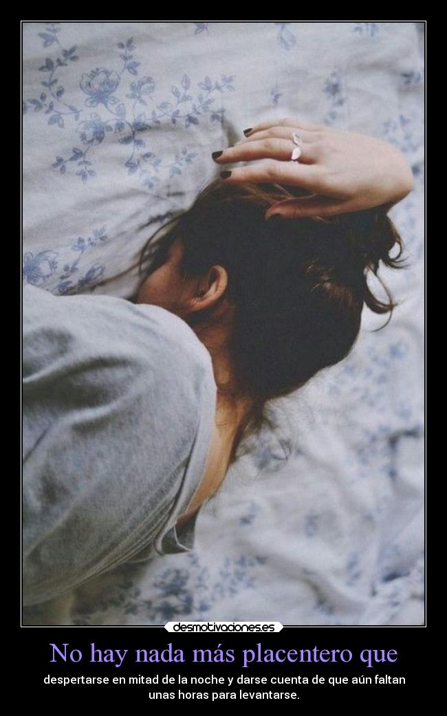 No hay nada más placentero que - 