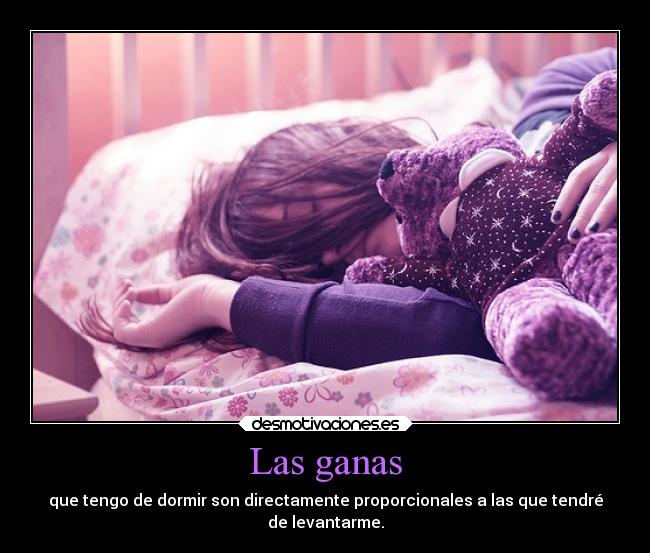 Las ganas -
