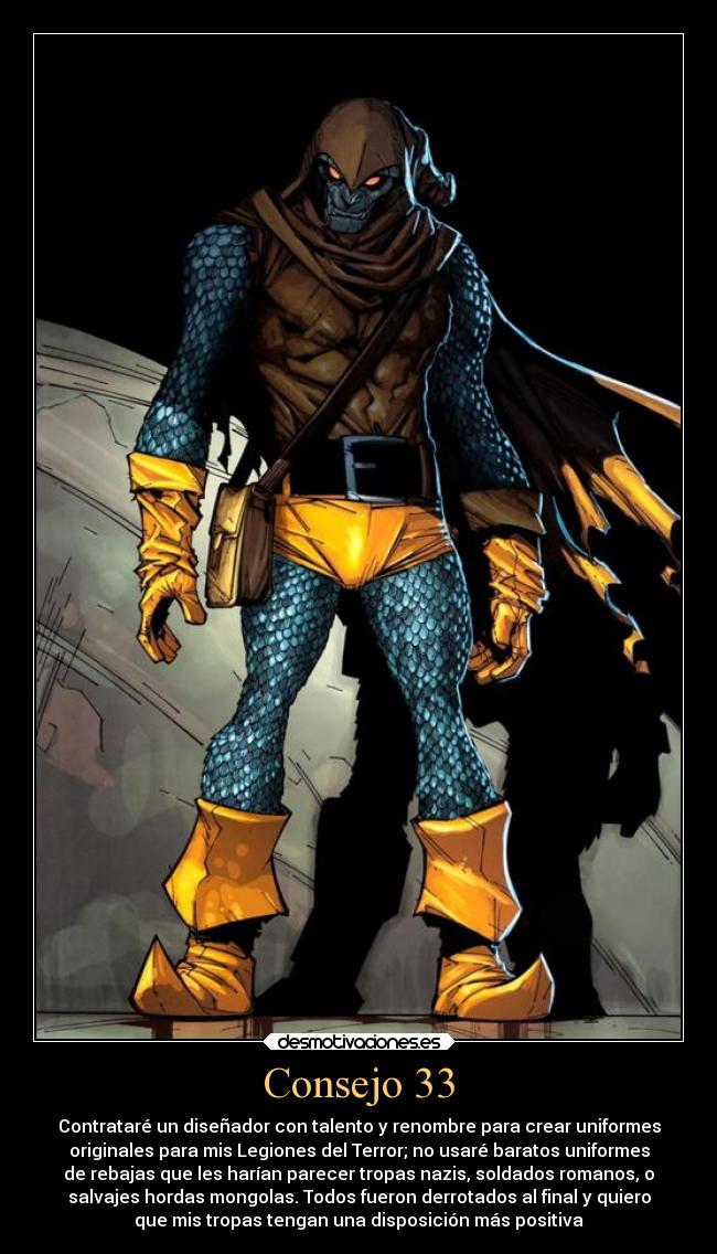 carteles enemigo consejosparasupervillanos desmotivaciones