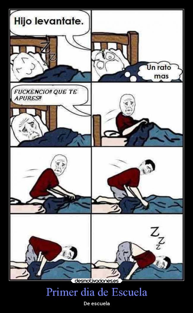 Primer dia de Escuela - De escuela