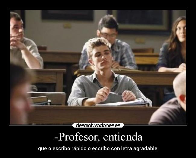 -Profesor, entienda - 