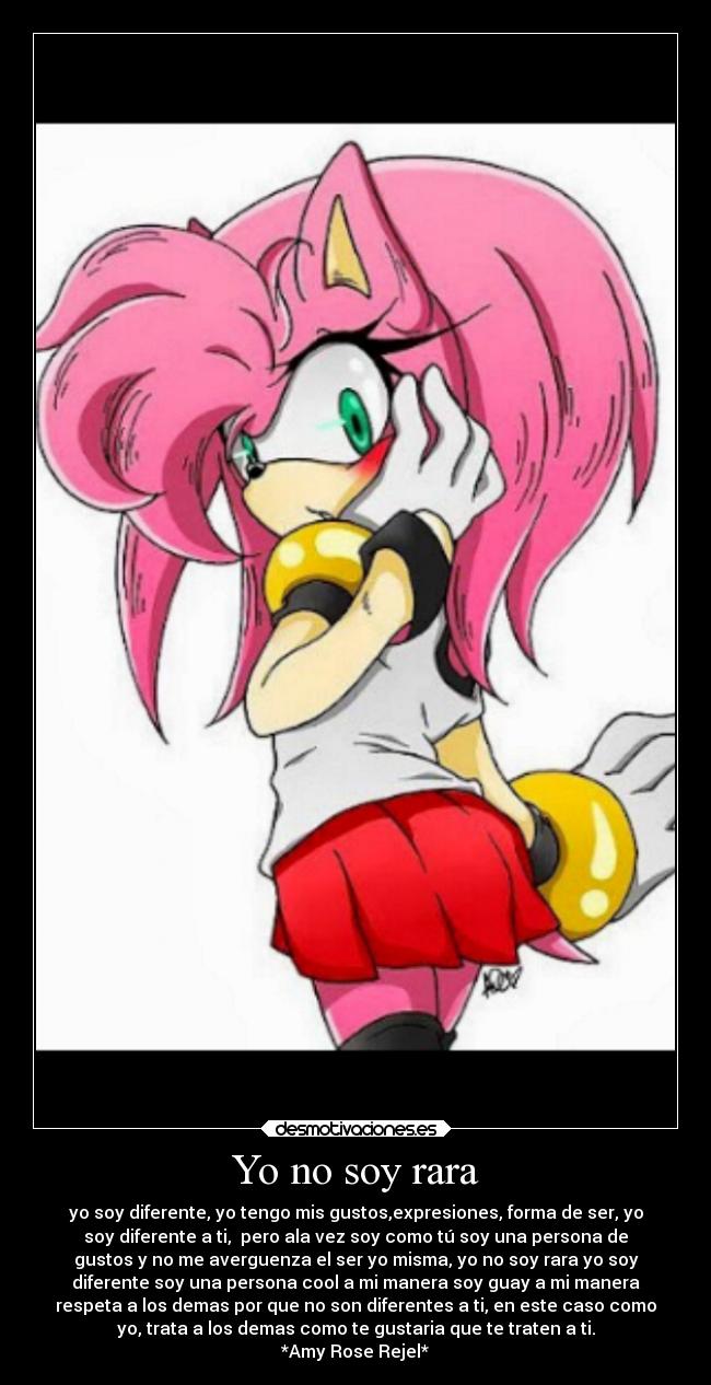 Yo no soy rara - 