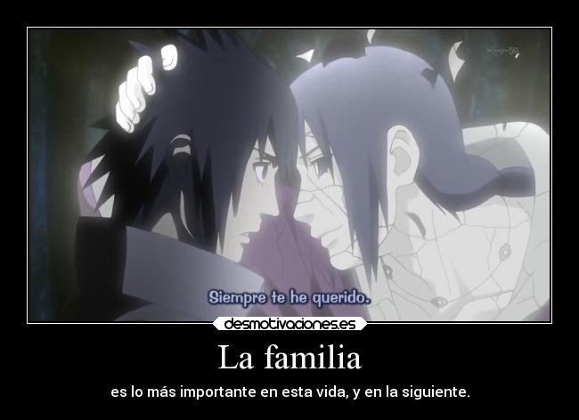 carteles familia alegria naruto anime desmotivaciones