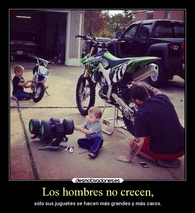 Los hombres no crecen, - 