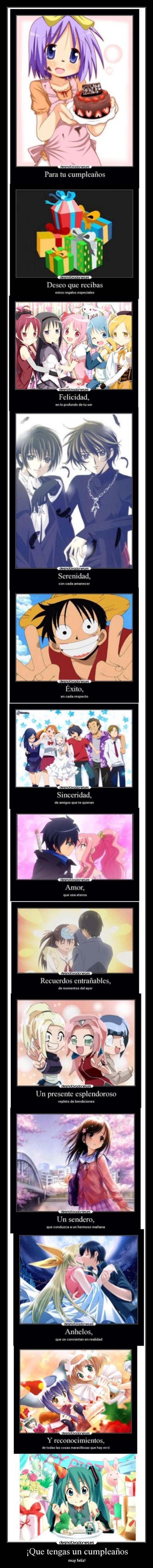 ¡Que tengas un cumpleaños - muy feliz!