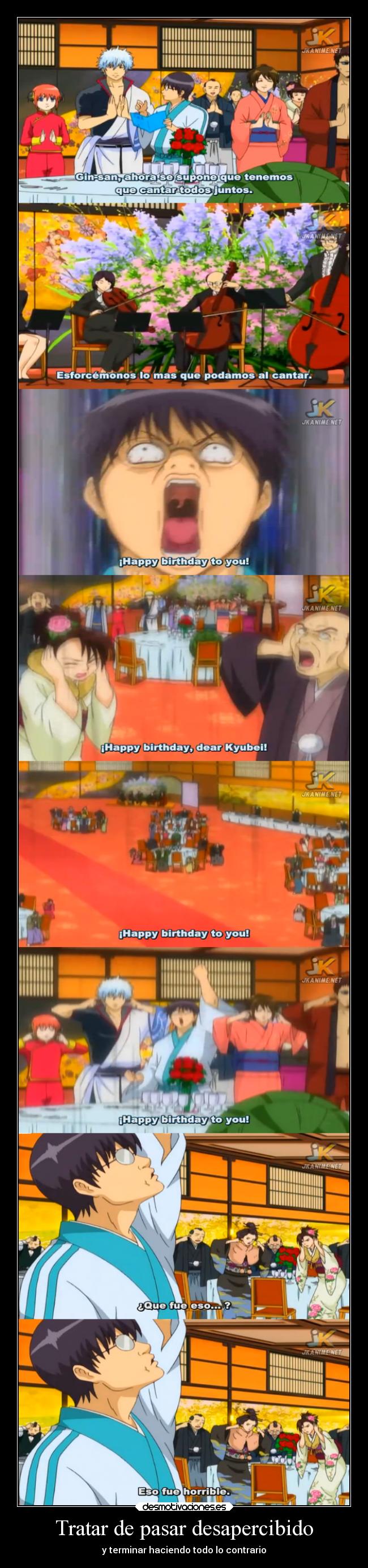 Tratar de pasar desapercibido -