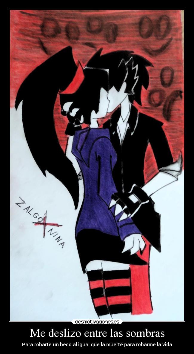 carteles frases creepypasta zalgo nina the killer refranes metaforas san valentin desmotivaciones