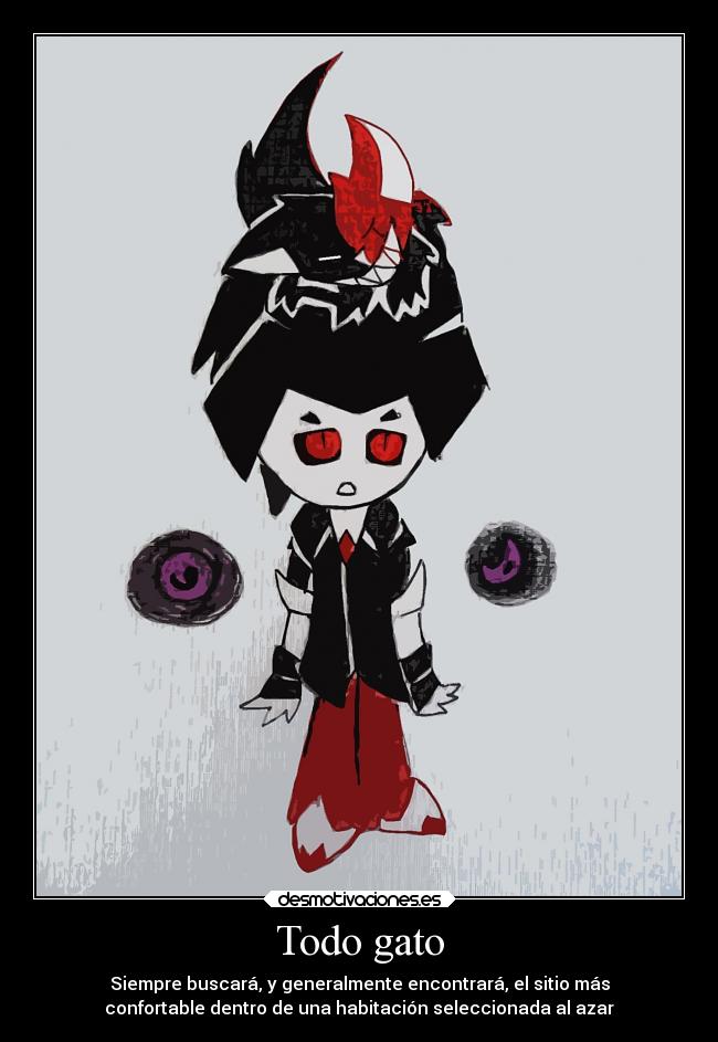 carteles frases creepypasta zalgo grinny chibi gato refranes metaforas desmotivaciones