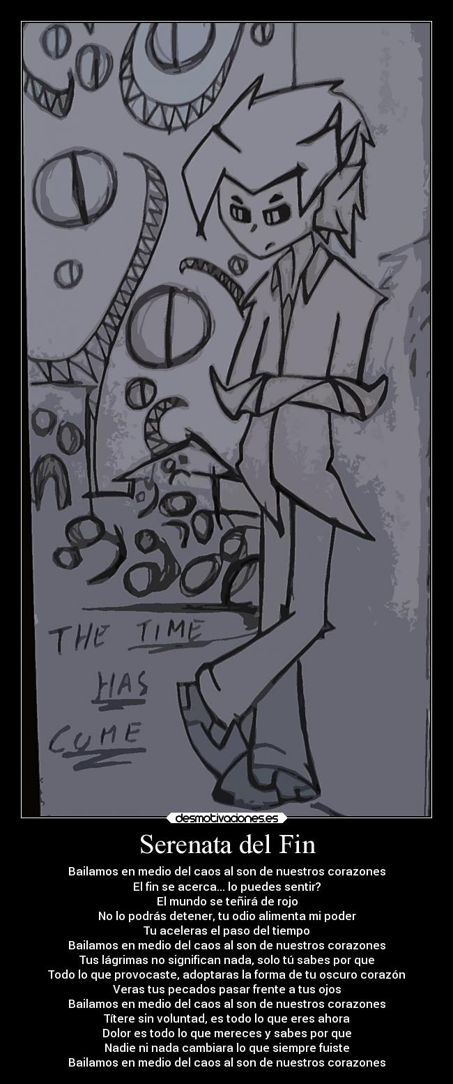 carteles frases creepypasta zalgo refranes metaforas canciones desmotivaciones