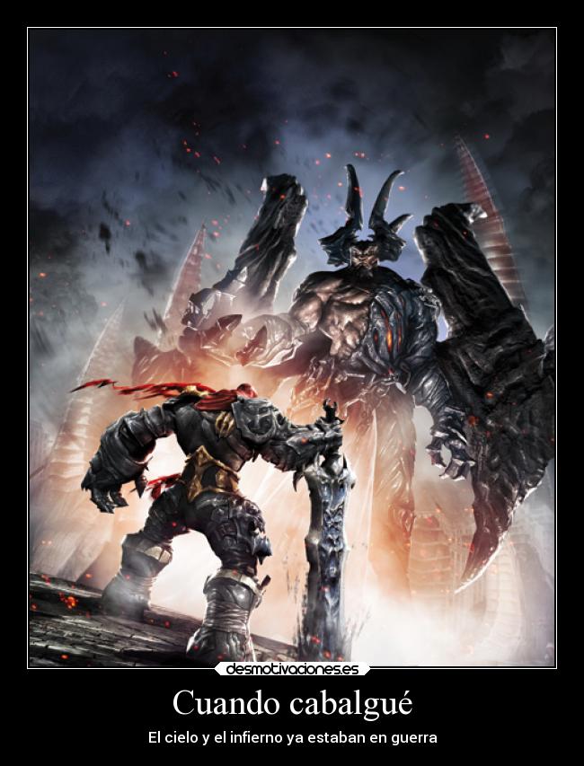 carteles frases videojuegos darksiders refranes metaforas desmotivaciones