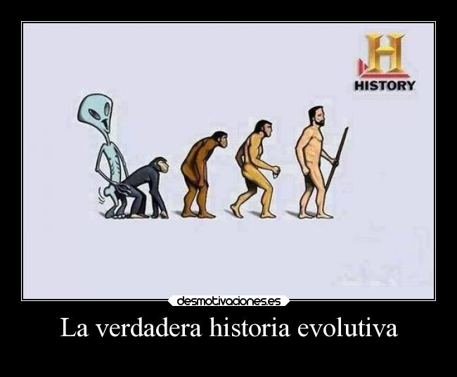 La verdadera historia evolutiva - 