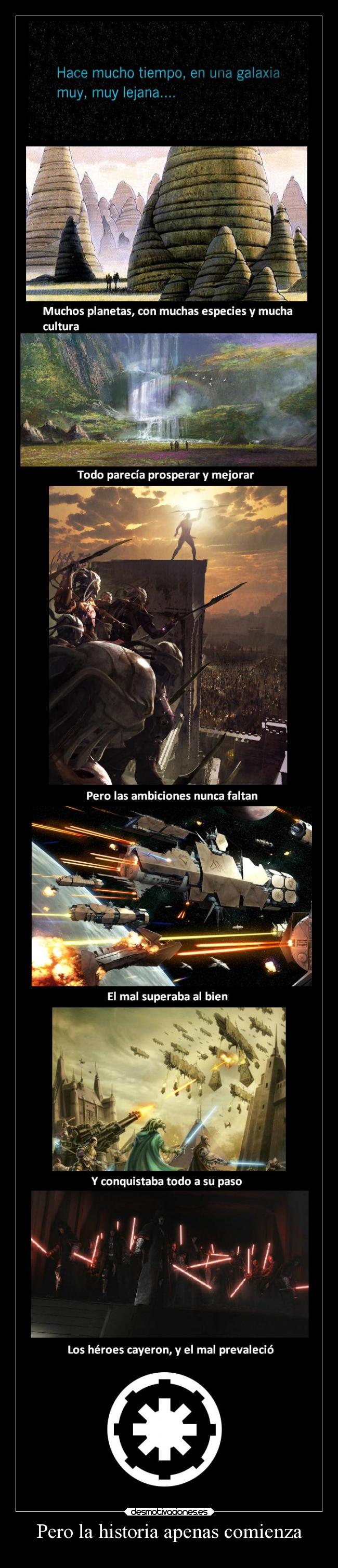 Pero la historia apenas comienza - 