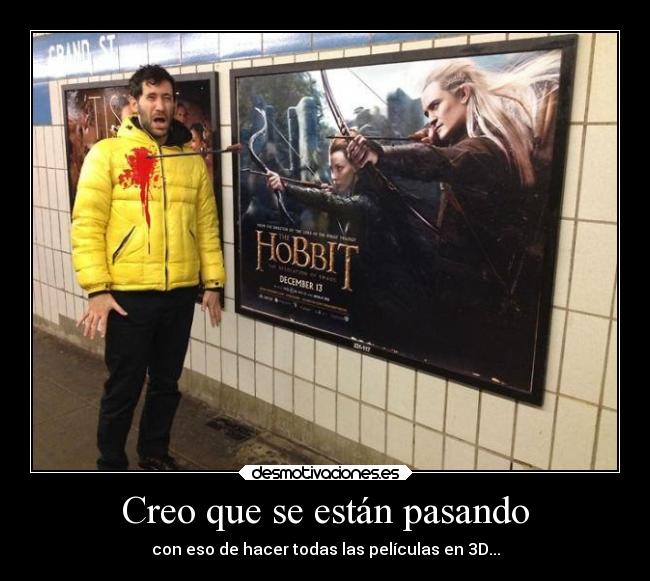 carteles humor cuidado con las flechas legolas desmotivaciones