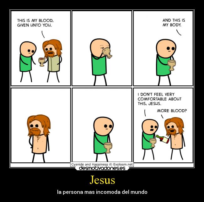 Jesus - la persona mas incomoda del mundo