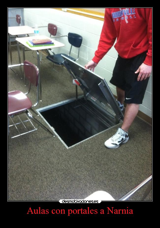 Aulas con portales a Narnia -