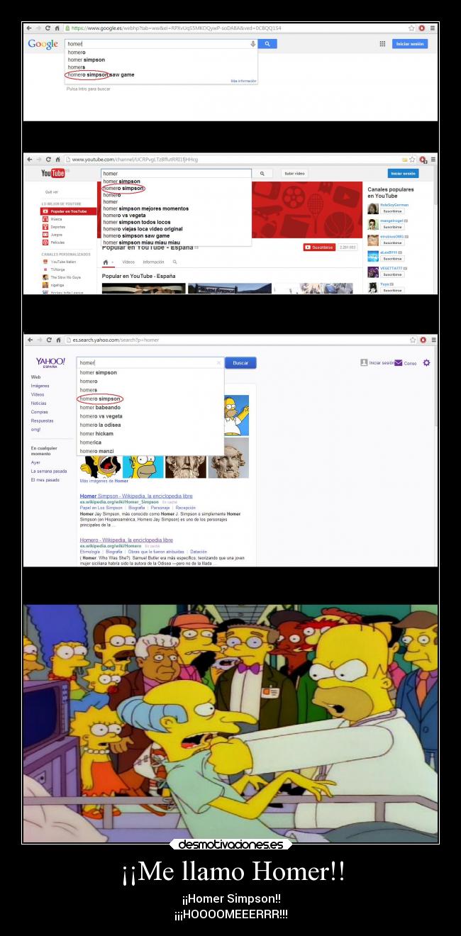¡¡Me llamo Homer!! - 