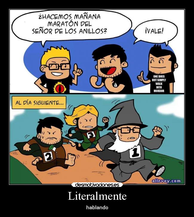 Literalmente -