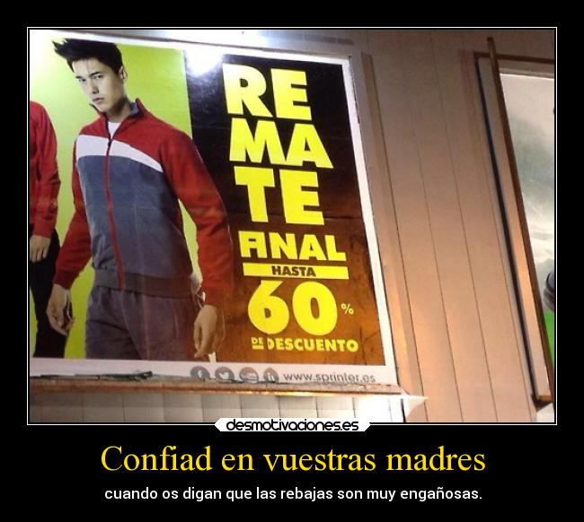 Confiad en vuestras madres - 