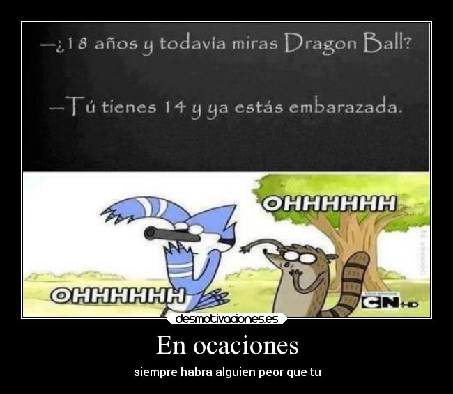 carteles humor risa graciosas show mas dragon ball desmotivaciones