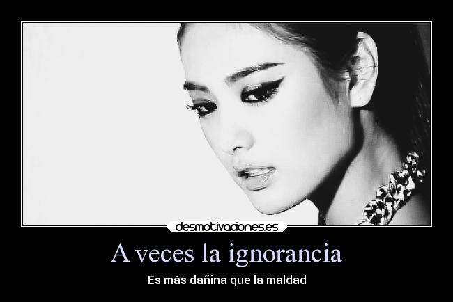 carteles ignorancia ignorancia afterschool nana desmotivaciones