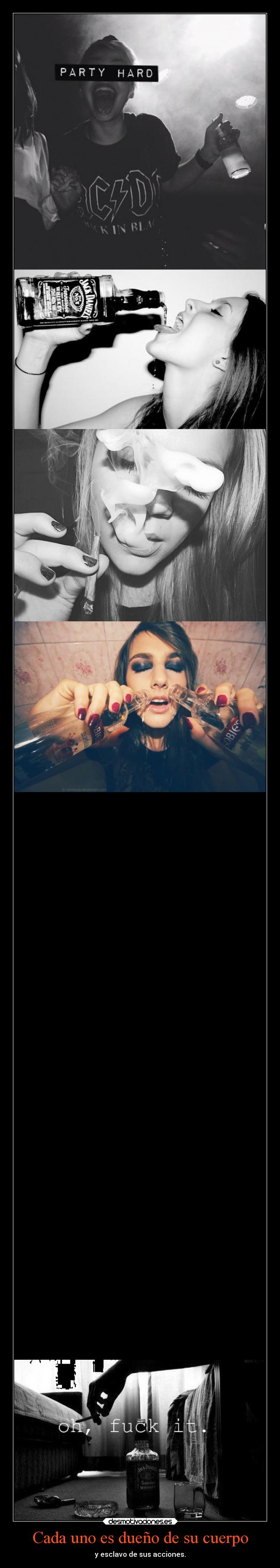 Cada uno es dueño de su cuerpo - 