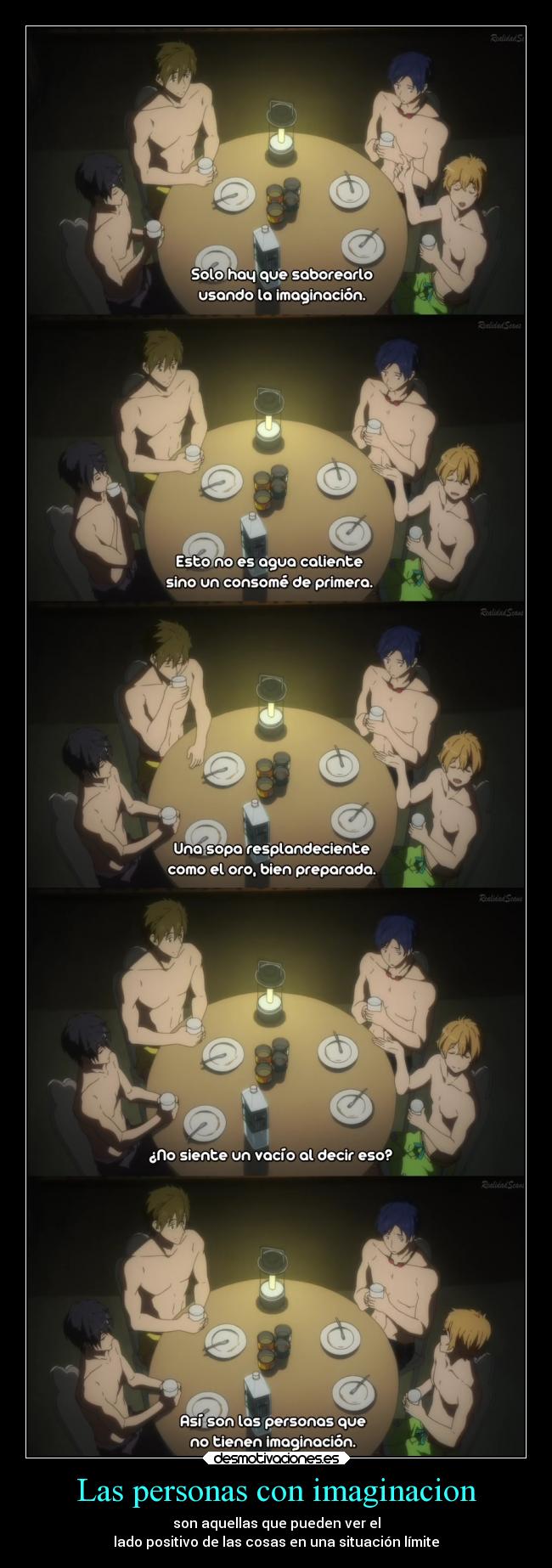 Las personas con imaginacion -