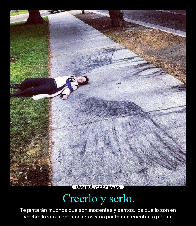 carteles imaginacion creerlo serlo angel alas ilusion desmotivaciones