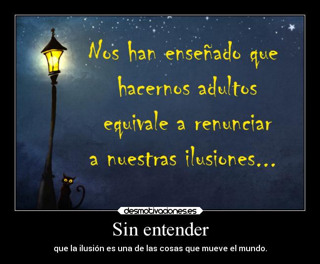 Sin entender - 
