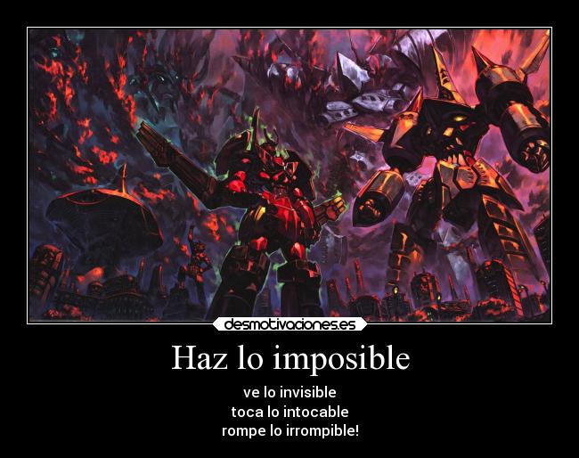 Haz lo imposible -