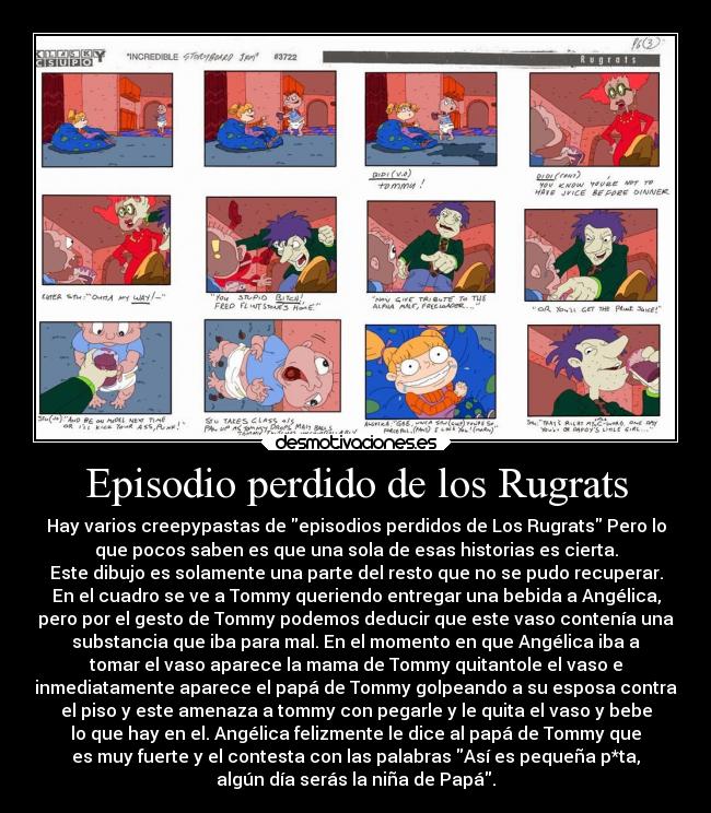 carteles internet historia rugrats desmotivaciones