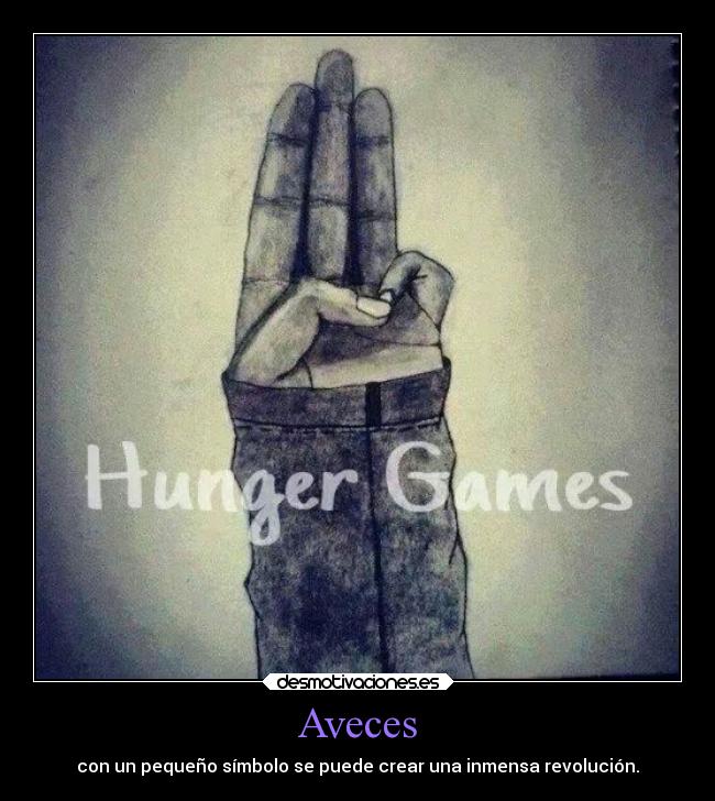 Aveces - con un pequeño símbolo se puede crear una inmensa revolución.