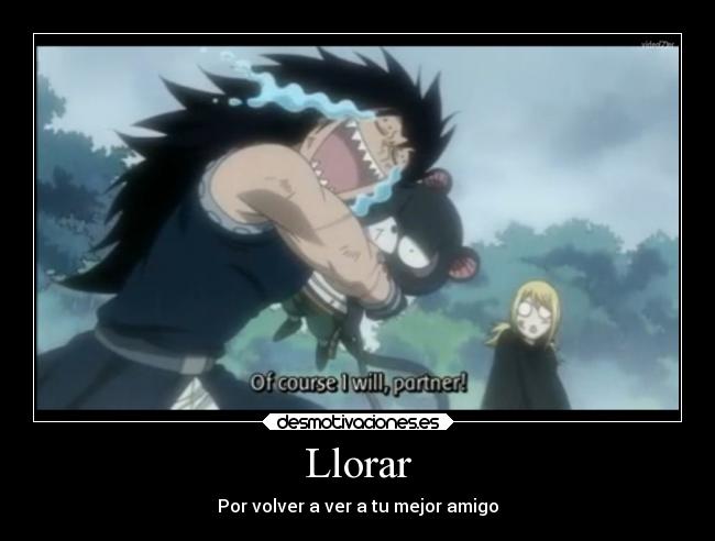 Llorar - Por volver a ver a tu mejor amigo