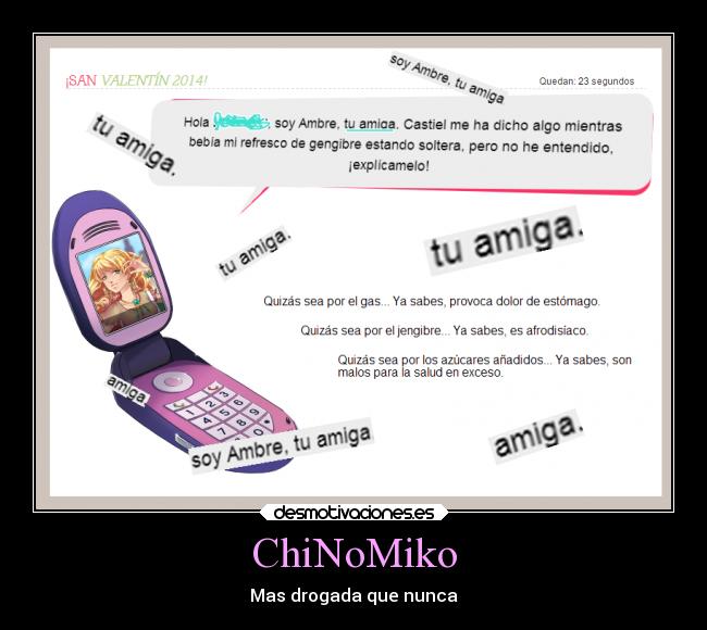 ChiNoMiko - Mas drogada que nunca