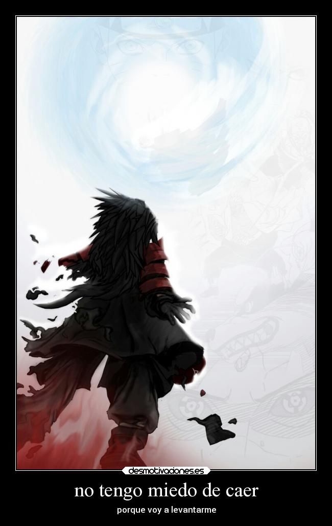 no tengo miedo de caer -