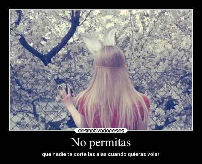 No permitas -