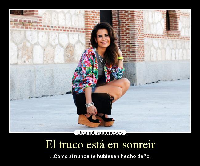 El truco está en sonreir - 