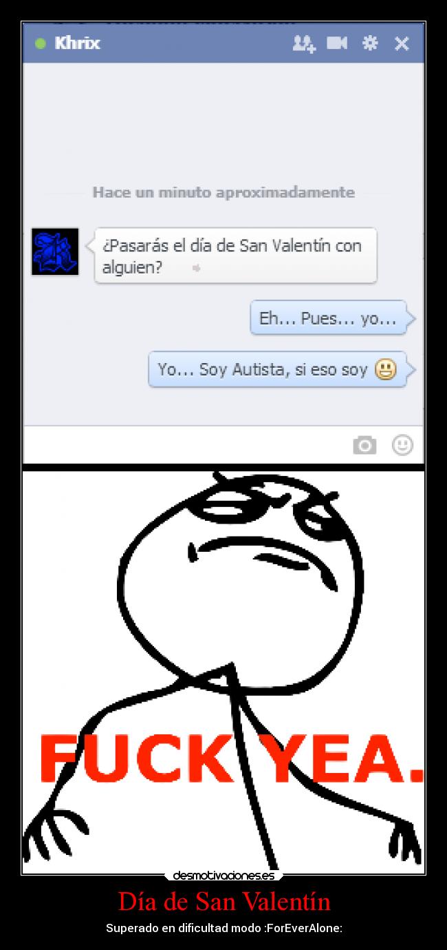 Día de San Valentín - Superado en dificultad modo :ForEverAlone: