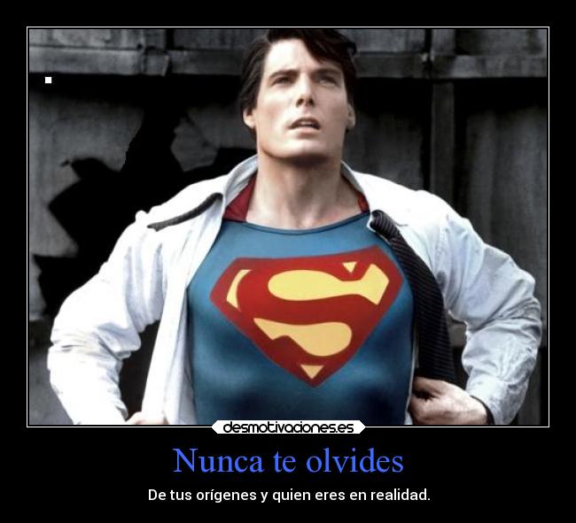 carteles motivaciones superman pertenencia desmotivaciones